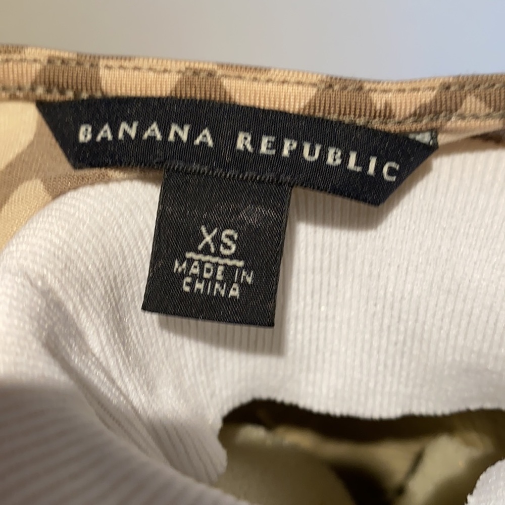 ✨ Banana Republic Silk and Cotton Blend Dress Size:XS 🤍 - Picture 7 of 11